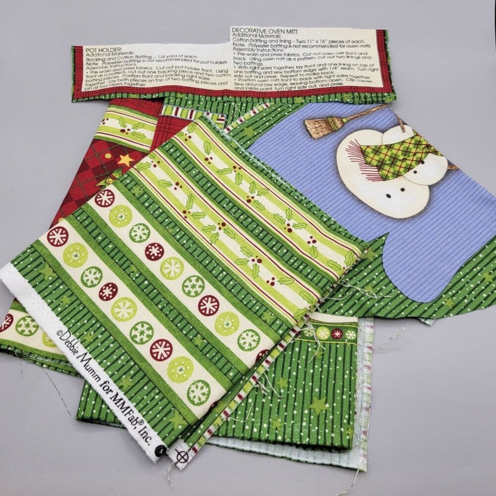 Debbie Mumm Fabric Project Leftovers and Instructions